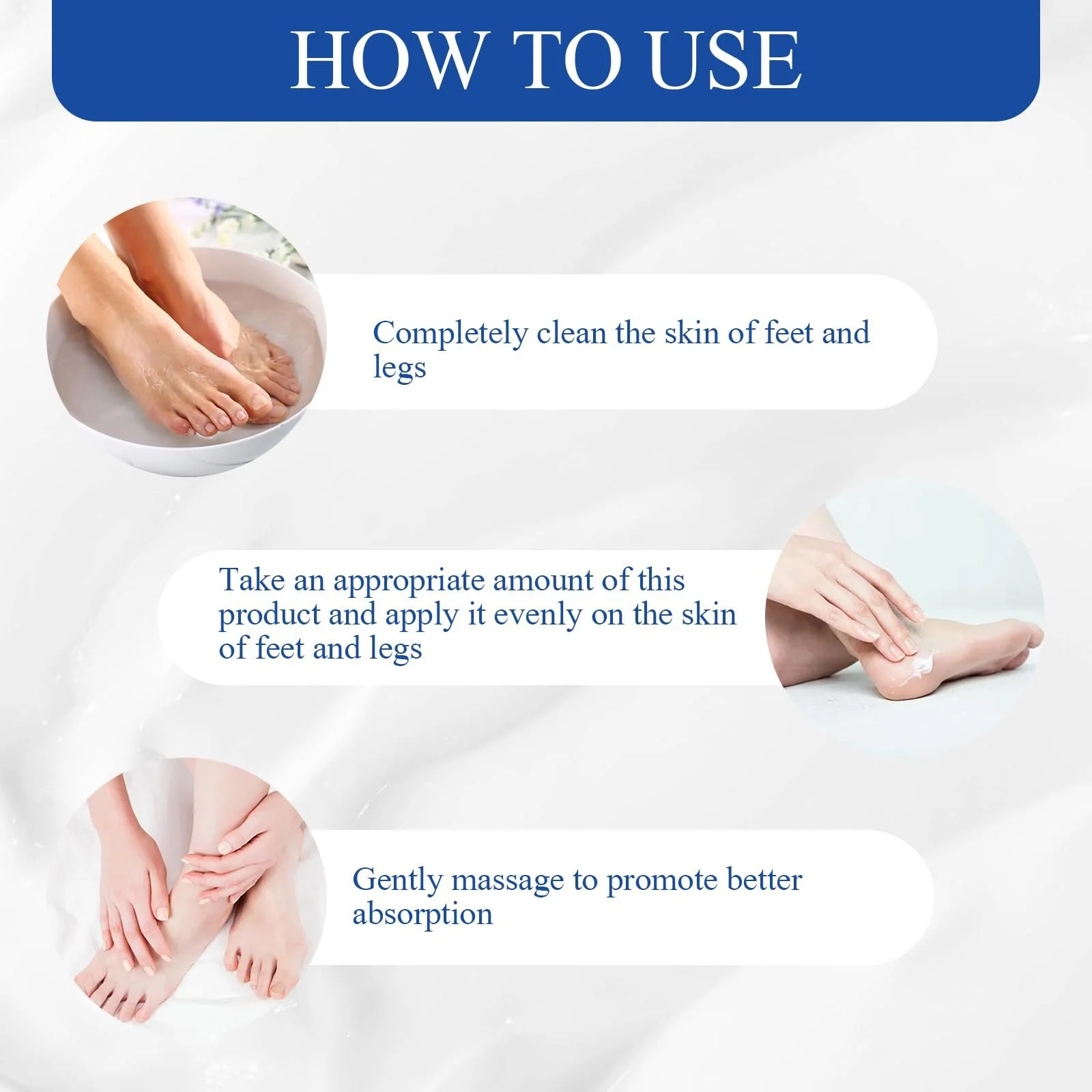 Крем для ног Urea Cream увлажняющий против трещин для очень сухой кожи 150 мл (Белый), фото №4