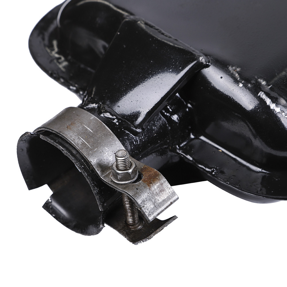 Глушитель длинный 1370мм МТЗ ЮМЗ штампованный сварной L=900мм SILA AC Харьков 60-1205015-09, фото №2