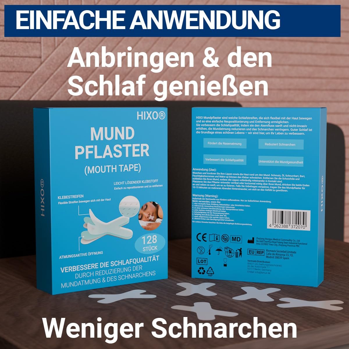 Пластирі для рота проти хропіння, 128 шт. Ніжна стрічка, фото №3 Пластирі для рота проти хропіння, 128 шт. Ніжна стрічка, фото №3