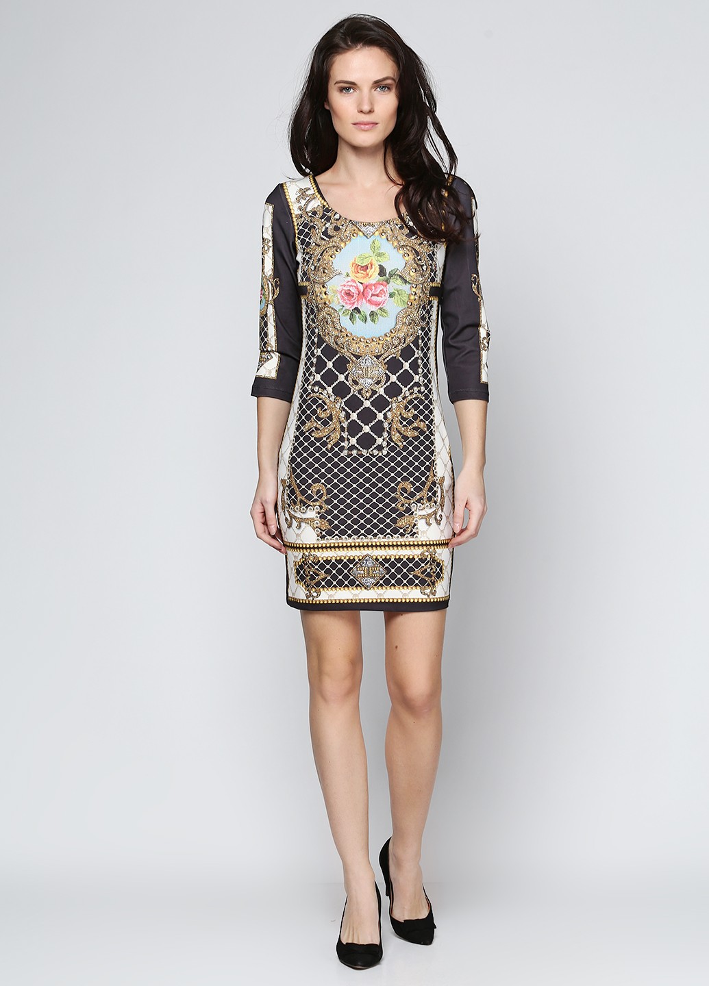 Платье Elisabetta Franchi 38 Черный (BG-31854-DRESS_Black), фото №1 Платье Elisabetta Franchi 38 Черный (BG-31854-DRESS_Black), фото №1