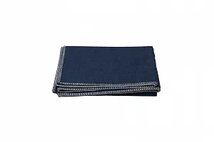 Одеяло David Fussenegger Хлопок 140 x 200 см Мягкое одеяло с декоративной строчкой Navy - Фото 1