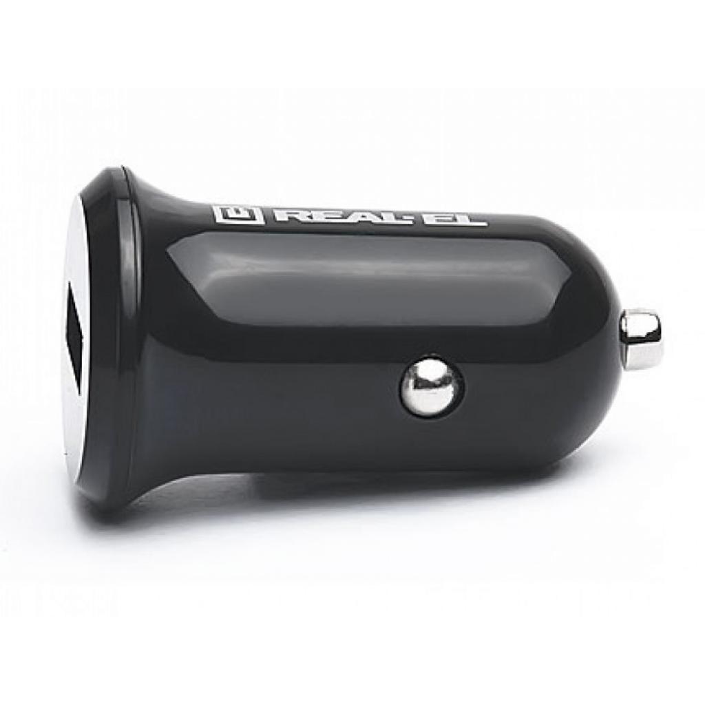 Автомобильное зарядное устройство REAL-EL CA-12 black EL123160008, фото №6