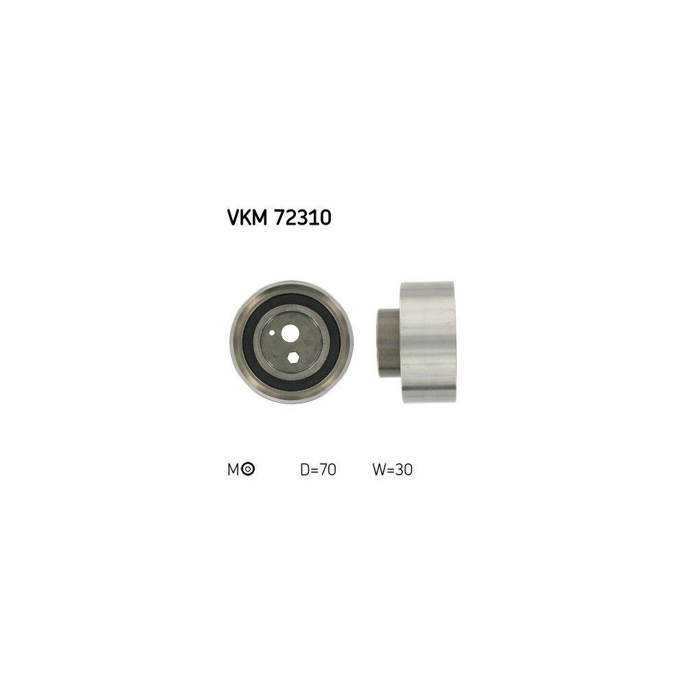 Ролик натяжной ремня ГРМ SKF VKM 72310 для NISSAN, фото №1 Ролик натяжной ремня ГРМ SKF VKM 72310 для NISSAN, фото №1