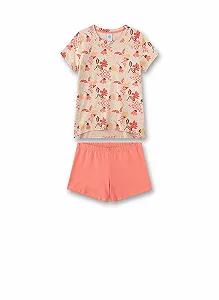 Купити Піжама Sanetta для дівчат Рожева - Фото 1 Піжама Sanetta для дівчат Рожева - Фото 1