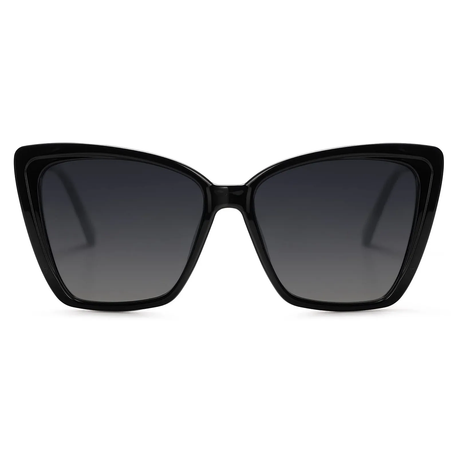 Сонцезахисні окуляри Cateye SOJOS SJ2206 Жіночі Ретро Вінтаж Модні Котяче око Поляризовані, фото №1