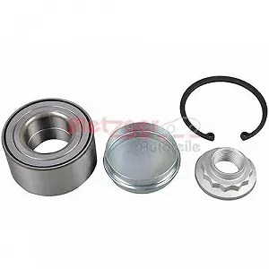 Комплект підшипника ступиці METZGER WM 2205 GREENPARTS для NISSAN RENAULT SMART, передня вісь synthetic.ua - Фото 1