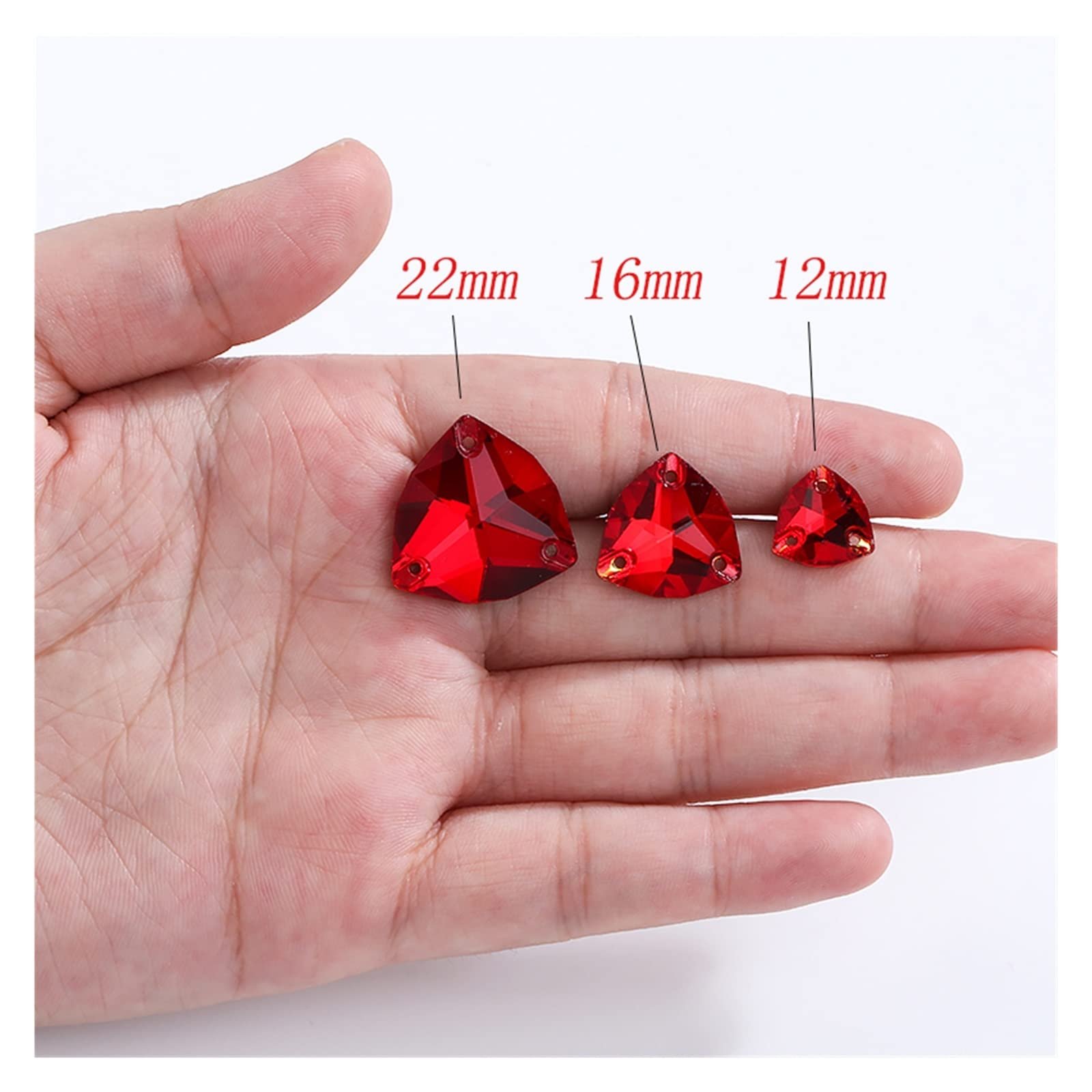 Пришивные стразы Триллиант 16мм 18шт 001PS Paradise Shine, фото №3 Пришивные стразы Триллиант 16мм 18шт 001PS Paradise Shine, фото №3