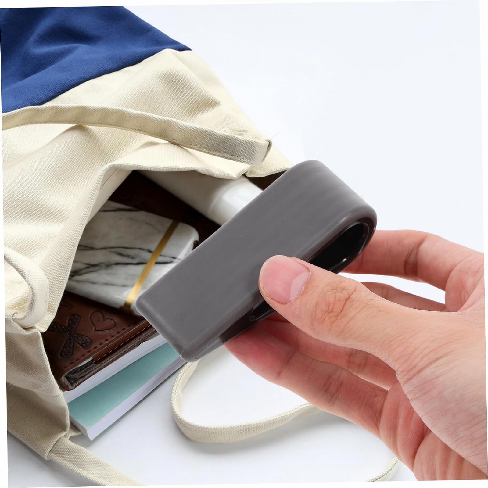 Підставка для ноутбука Силіконова Ергономічна Портативна і Легка для Столу та Подорожей Чорний, 2 шт, фото №9