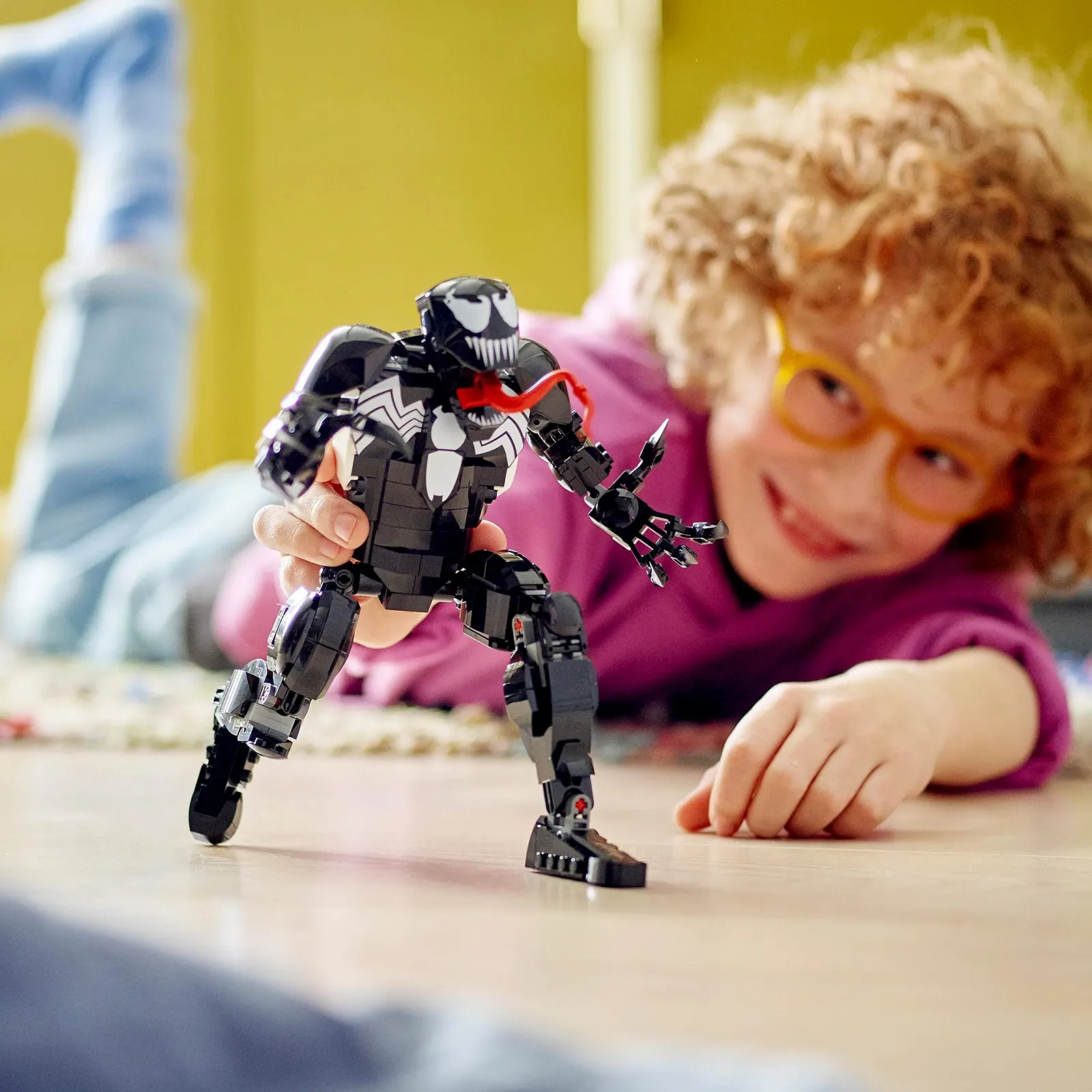 Фігурка LEGO Marvel Venom 76230 Шарнірна суперлиходія, фото №6