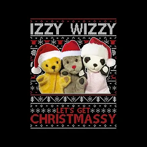 Дитяча куртка-бомбер All+Every Sooty Christmas Izzy Wizzy synthetic.ua - Фото 1