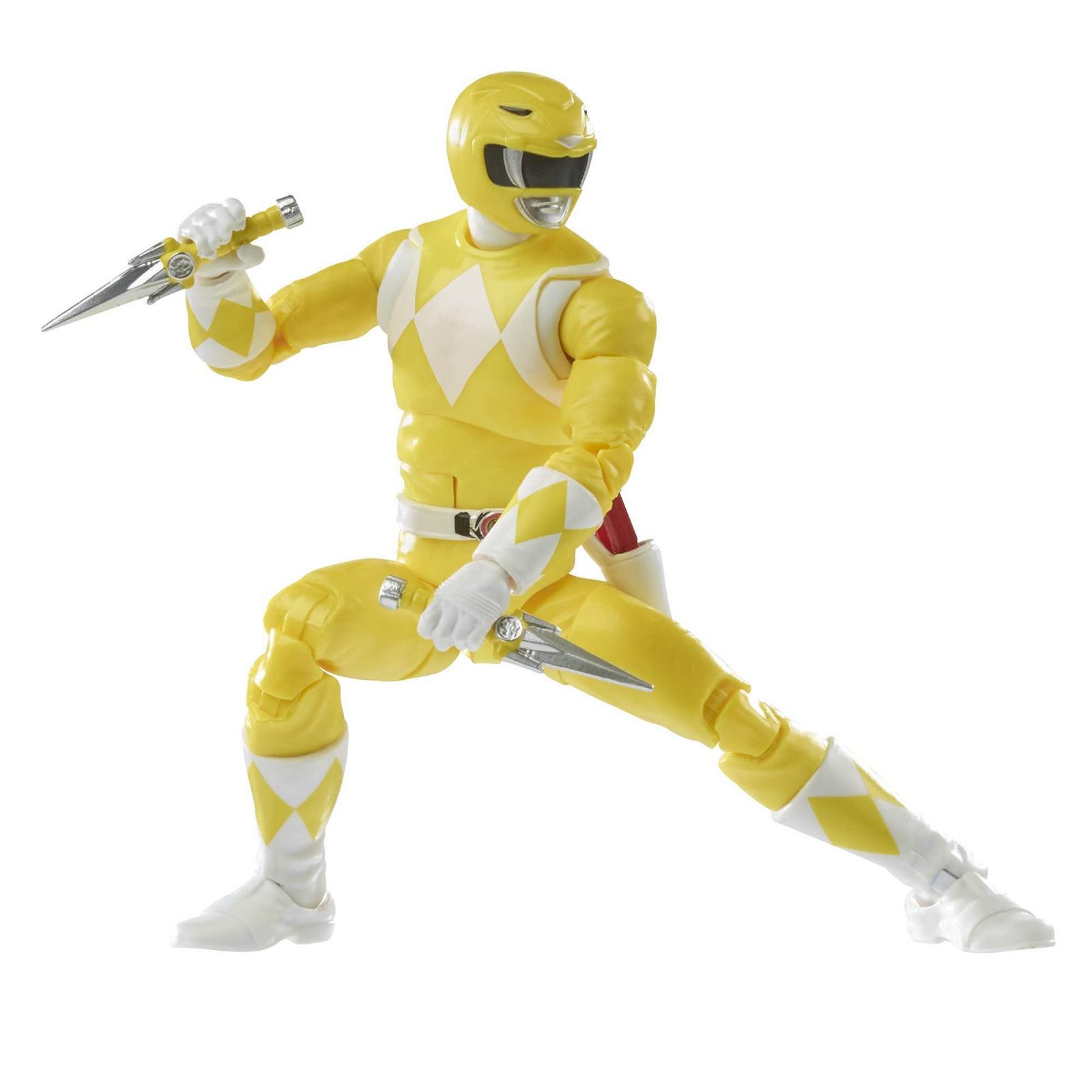 Екшн-фігурки Power Rangers Lightning Collection Mighty Morphin Жовтий Рейнджер & Червоний Рейнджер "Заміна" Джейсон & Тріні Boom Comics 2-Pack 15,2 см, фото №6