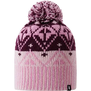 Шапка Reima Pohjoinen 56|58 Бледно-розовый - Фото 1