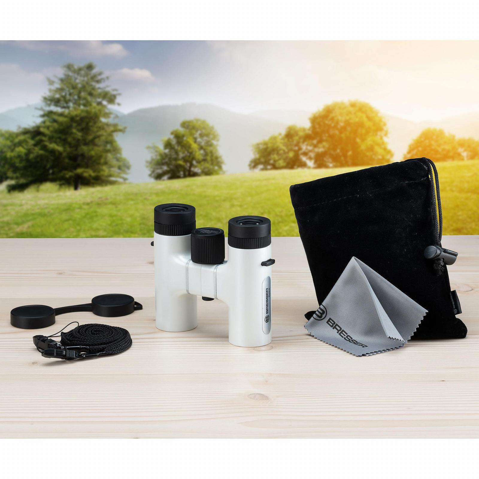 Бінокль Bresser Spirit Compact 6 x 24 Білий, фото №7 Бінокль Bresser Spirit Compact 6 x 24 Білий, фото №7