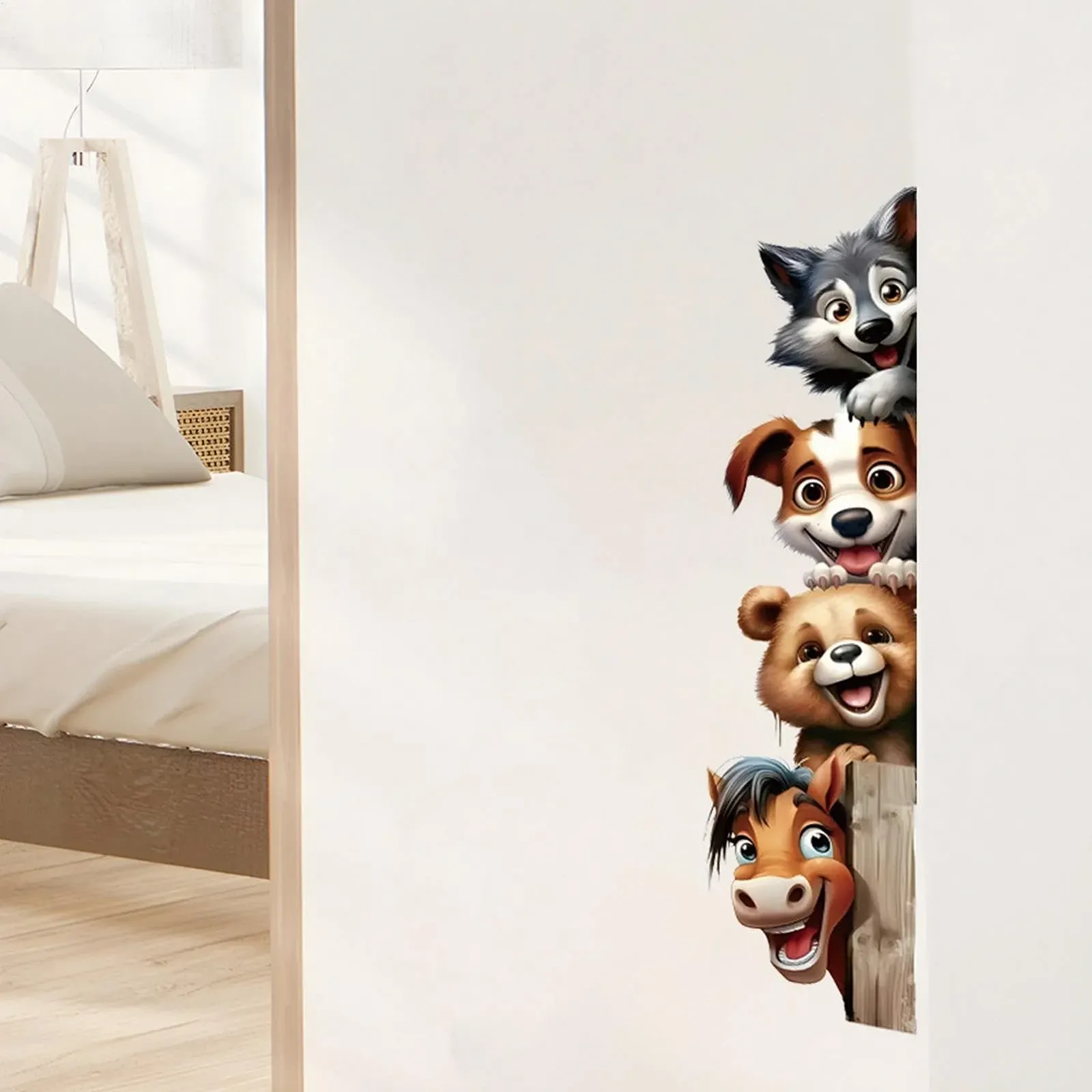 Наклейки на стіну Собаки самоклеючі 60 x 17 см, фото №3