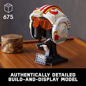 Конструктор LEGO Star Wars 75327 Шолом Люка Скайвокера Red Five 675 штук synthetic.ua - Фото 1