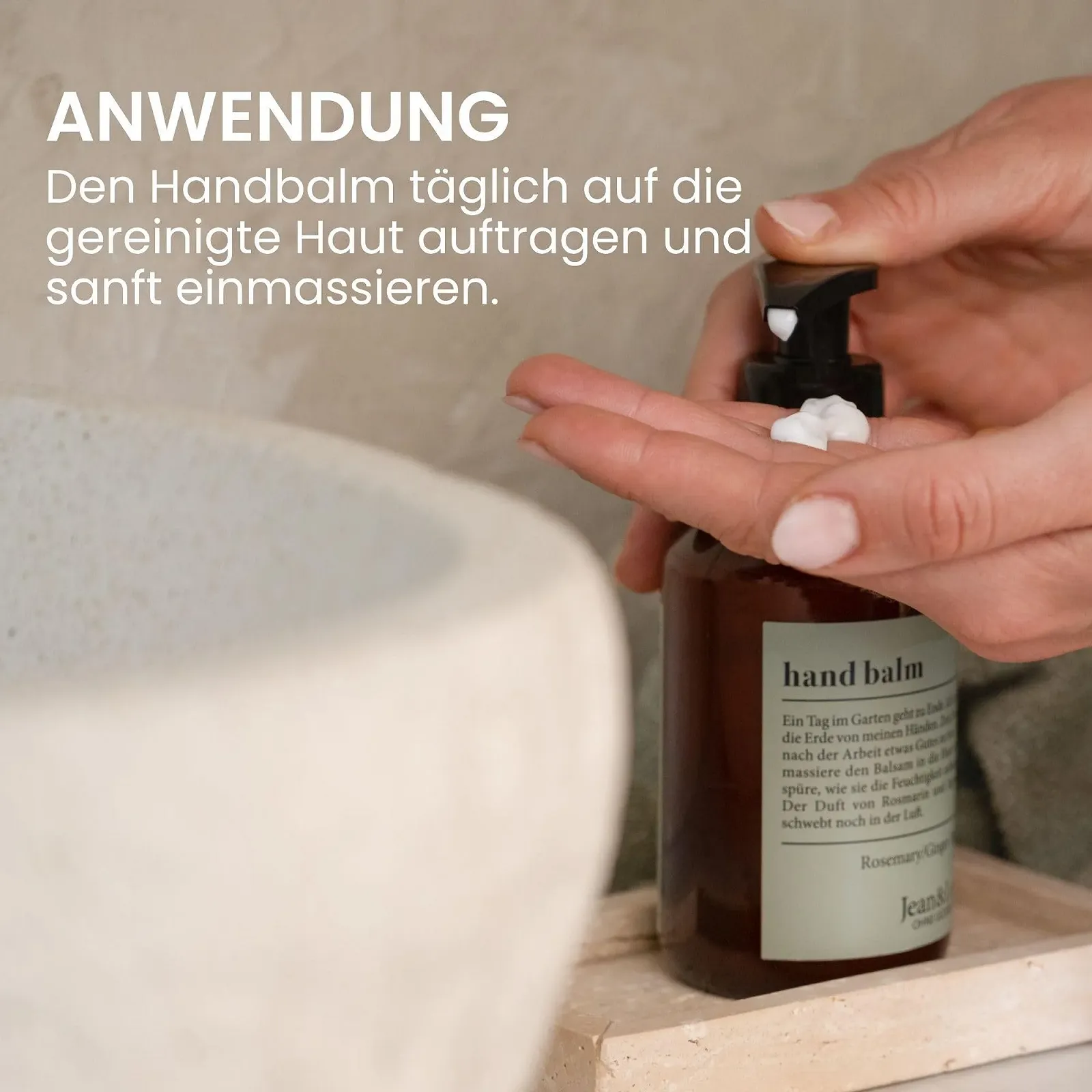 Бальзам для рук Jean & Len Розмарин та Імбир, фото №5