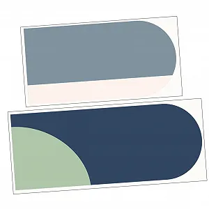 Купити Набір наклейок для стін Arch Geometric 2 шт. - Фото 1 Набір наклейок для стін Arch Geometric 2 шт. - Фото 1