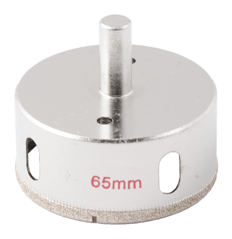 Свердло трубчасте GRANITE з алмазним напиленням для скла та плитки 65 мм 2-01-265, фото №3