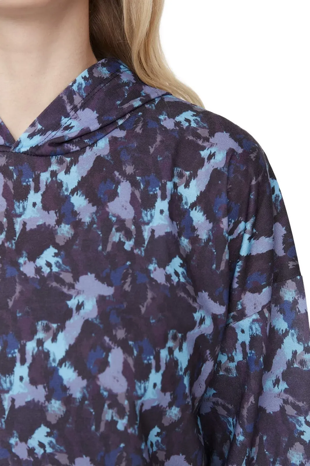 Свитшот TRENDYOL Regular с воротником-стойкой, с узором пейсли, фото №4