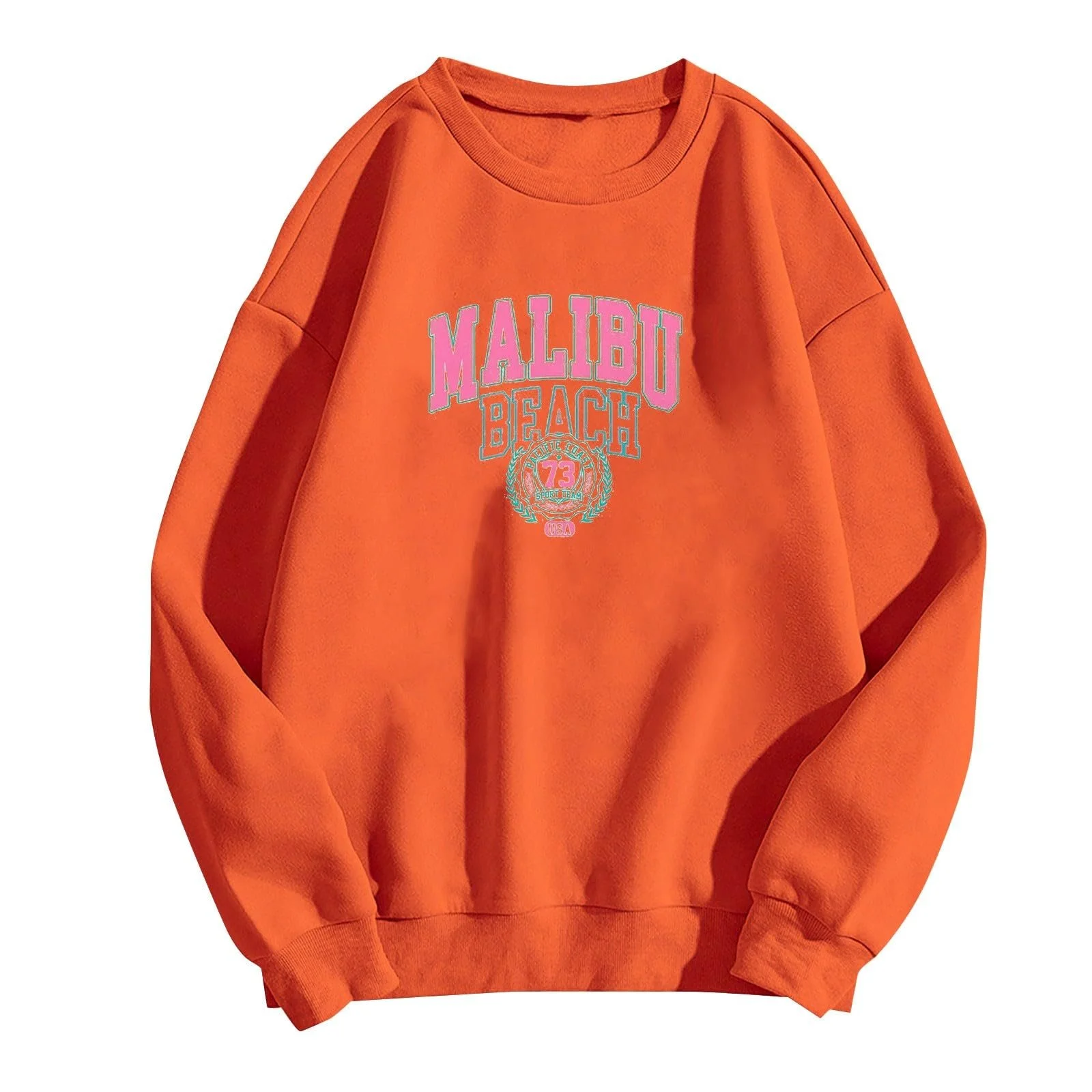 Женский свитшот 2024 Xmas, праздничный вид, повседневный, осенний, без капюшона, модный, с принтом, фото №1