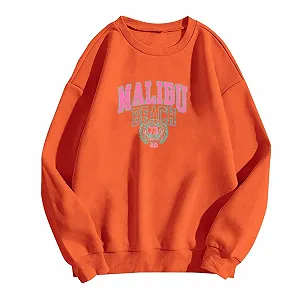 Женский свитшот 2024 Xmas, праздничный вид, повседневный, осенний, без капюшона, модный, с принтом - Фото 1