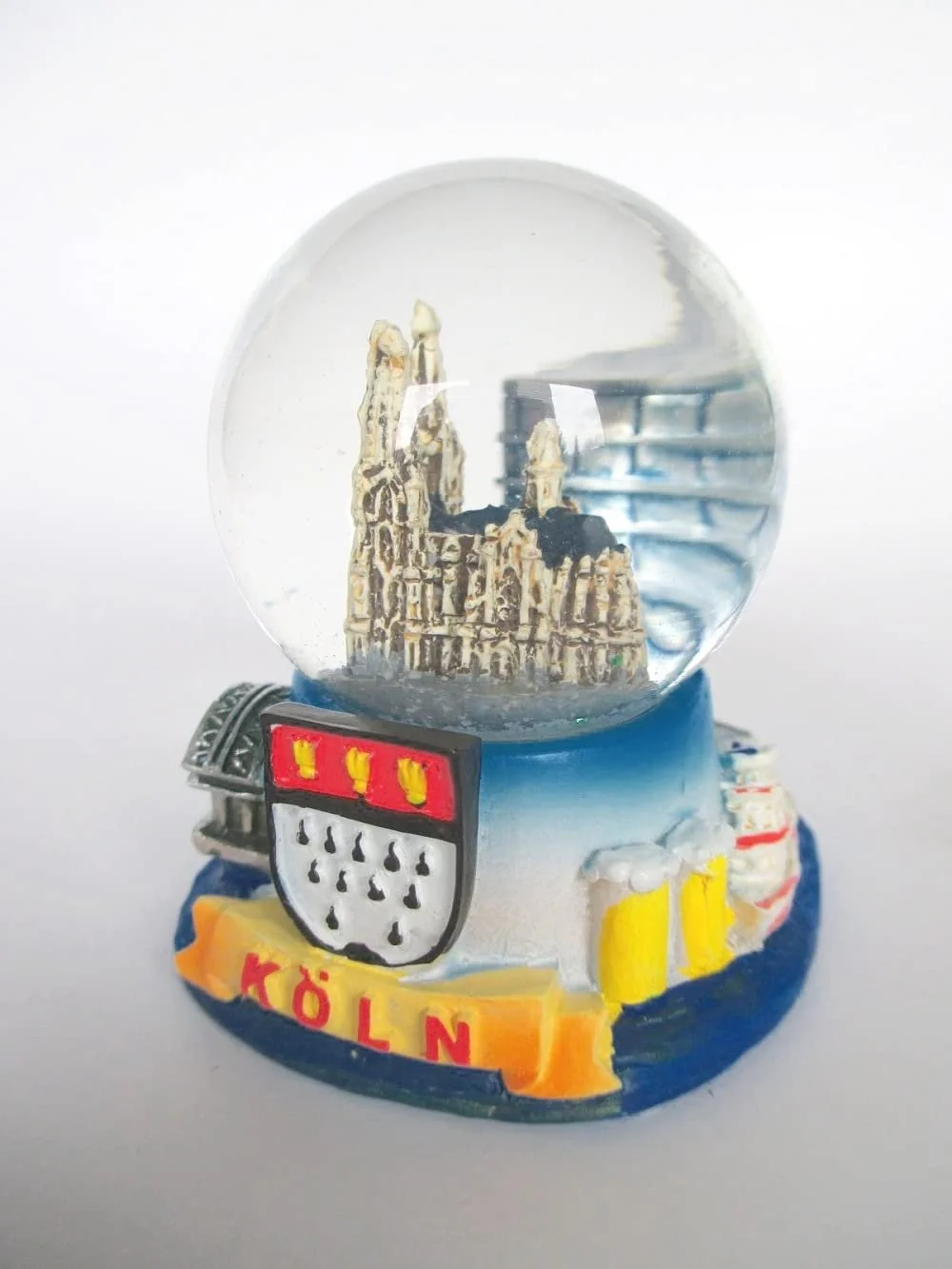 Снежный шар Кельнский собор Герб Снежный шар Германия Сувенир (011), фото №2 Снежный шар Кельнский собор Герб Снежный шар Германия Сувенир (011), фото №2