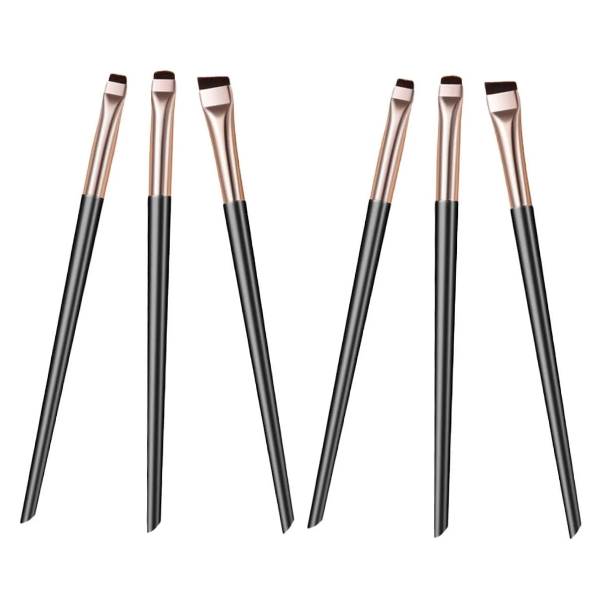 Пензлі для підводки FRCOLOR Тонка лінія, скошена голівка, фото №3 Пензлі для підводки FRCOLOR Тонка лінія, скошена голівка, фото №3