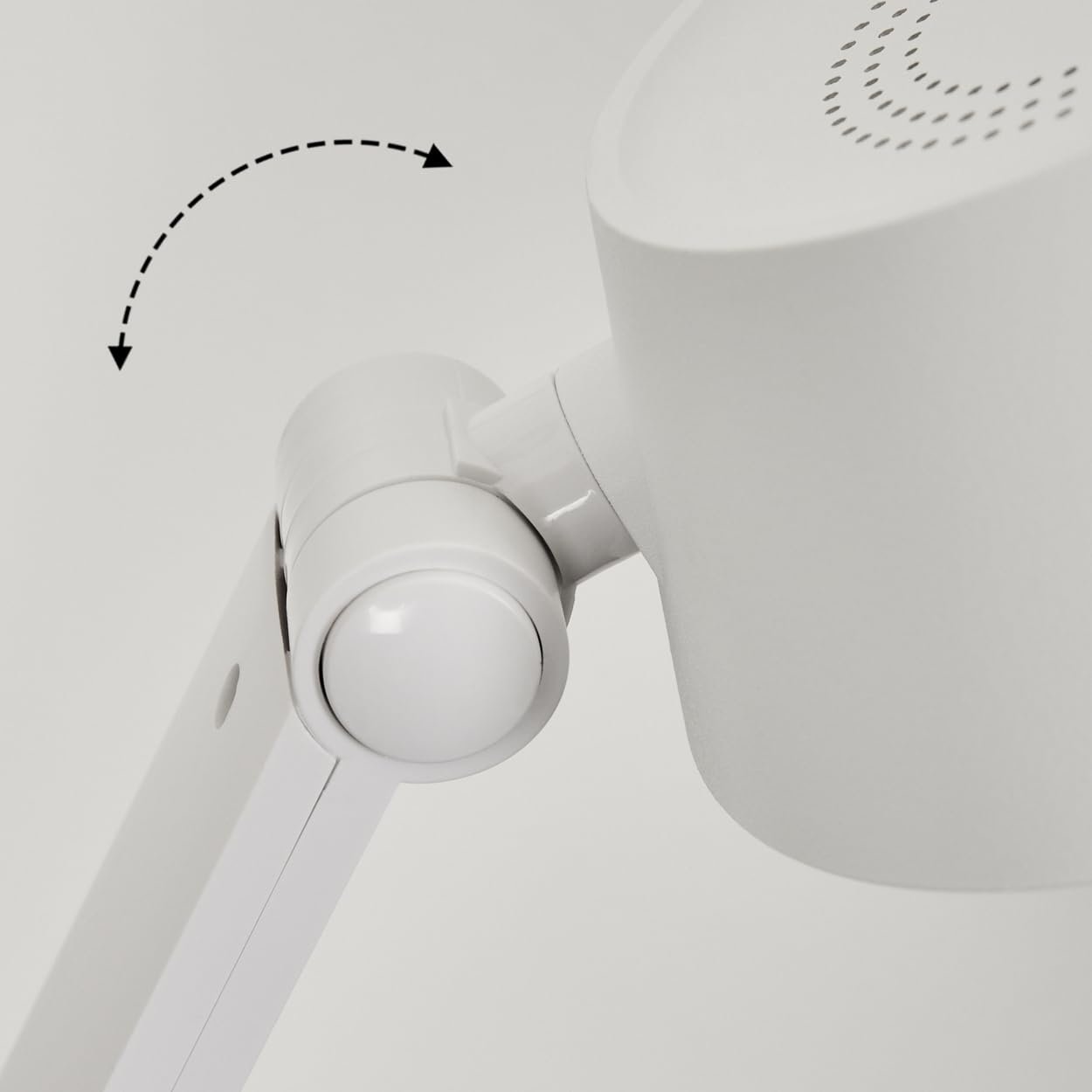 Настільна лампа HOFSTEIN Falon LED пластикова 12 см 7,2 Вт White, фото №4