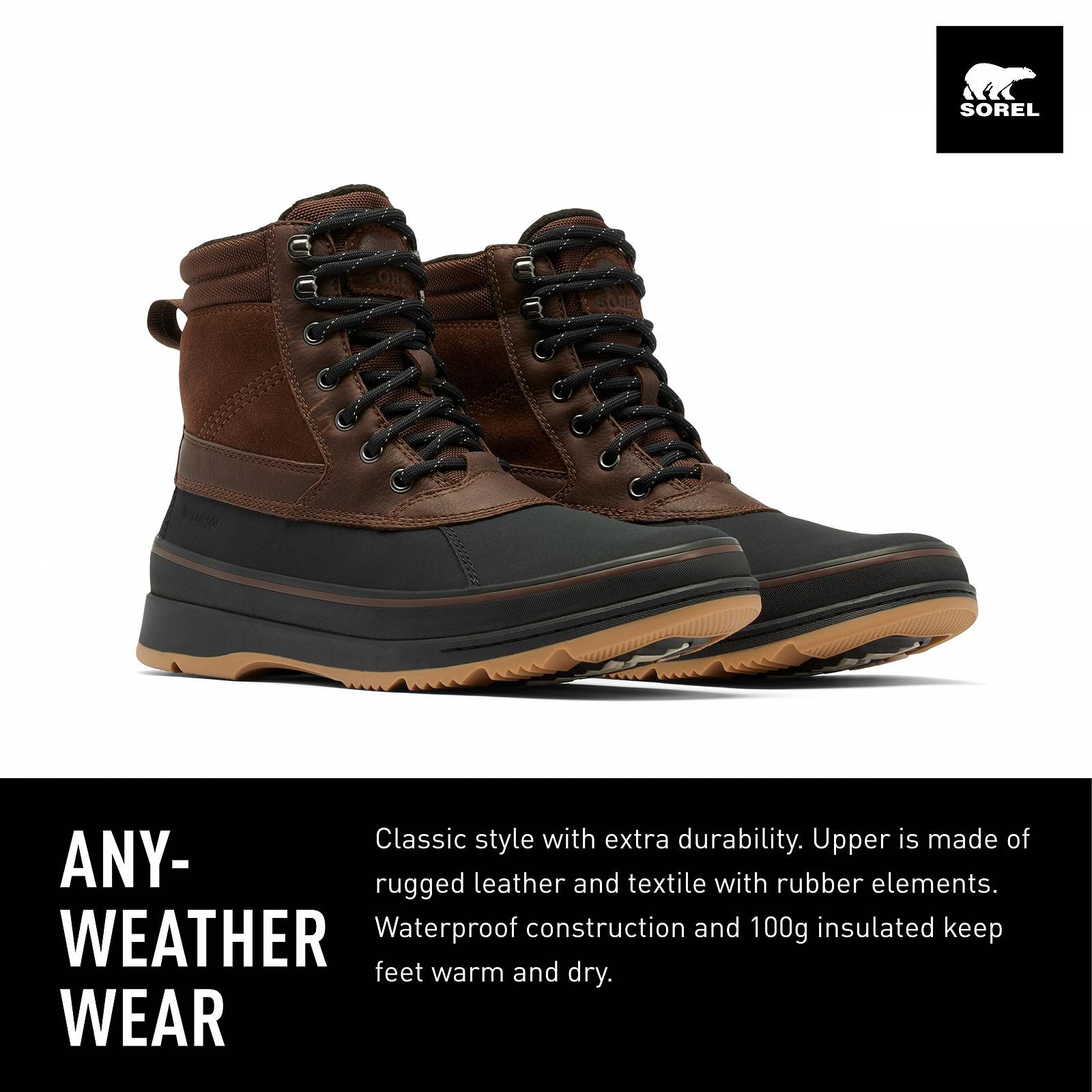 Мужские Ботинки Sorel Ankeny 2 Plus WP Зимние, фото №2
