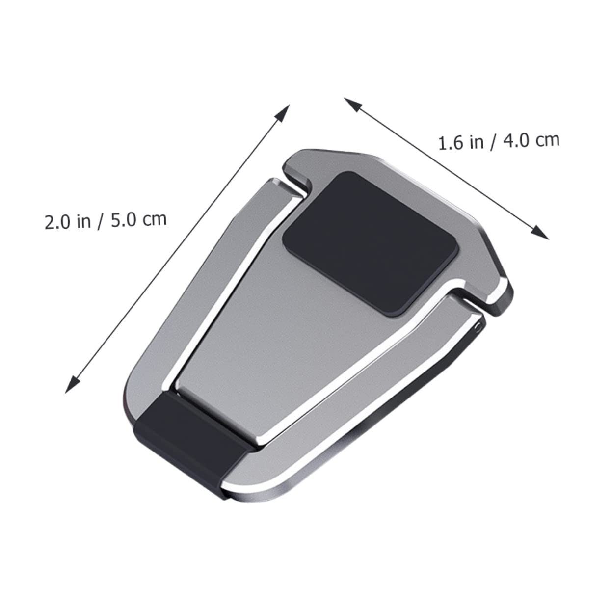 Підставка для ноутбука Алюмінієвий сплав Регульована по висоті Легка і портативна для вентиляції та охолодження для ноутбуків в дорозі Колір випадковий, фото №7