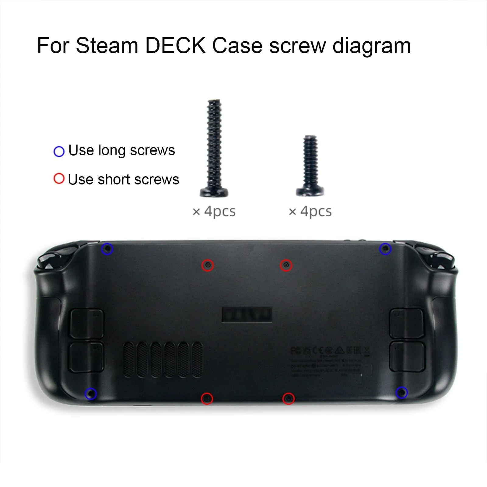 Набор Отвёрток Открывающий Набор Винтов для Задней Крышки для Steam Deck, фото №5