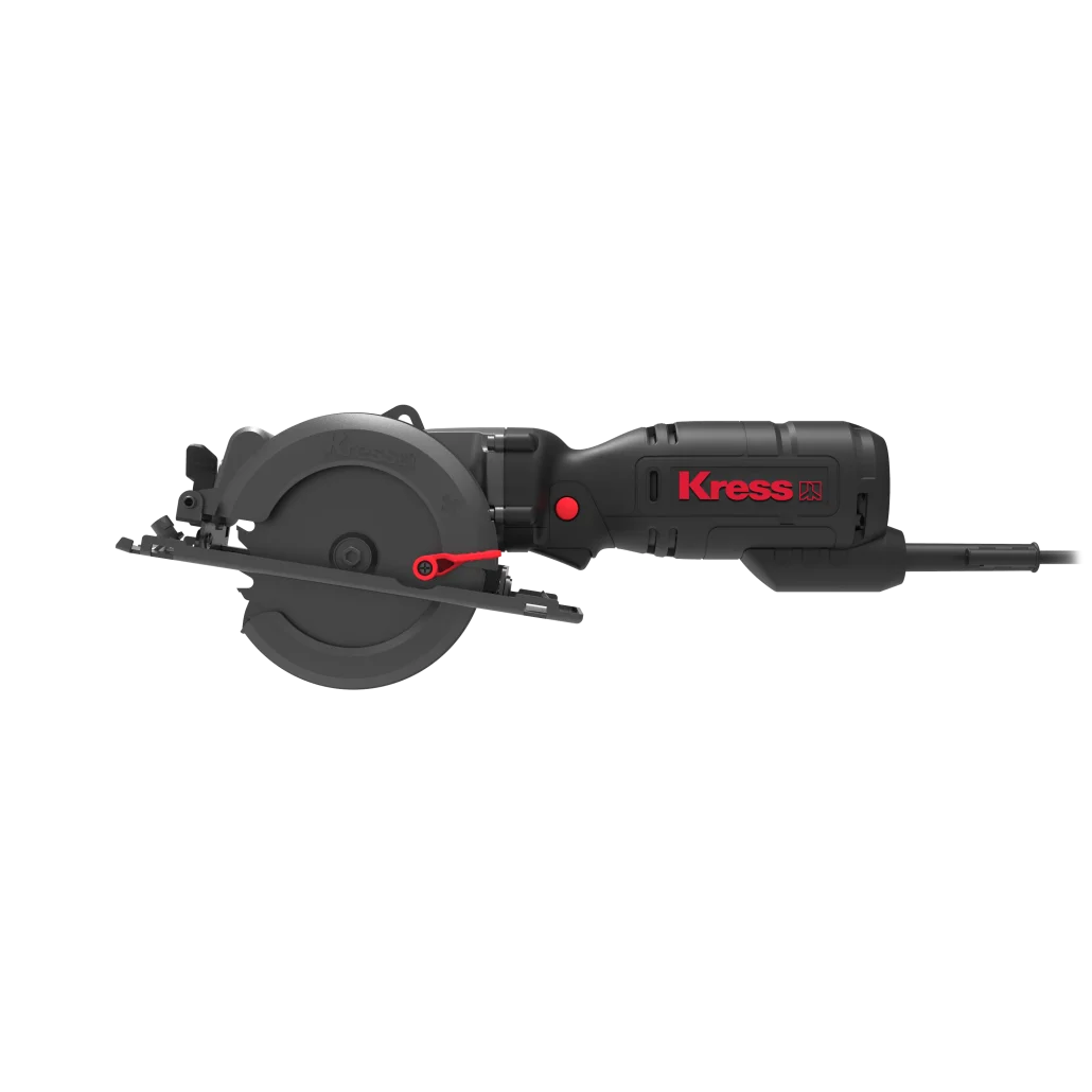 Циркулярная пила Kress KUV12P / 710W / Сетевая / 3700 об/мин / 120 мм диск / Бесщеточная / Черная, фото №3