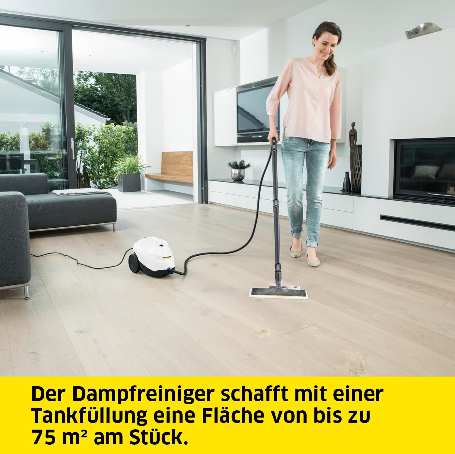 Пароочиститель Krcher SC 3 EasyFix, давление пара: макс. 3.5 бар, время нагрева: 30 с, мощность: 1,900 Вт, фото №3