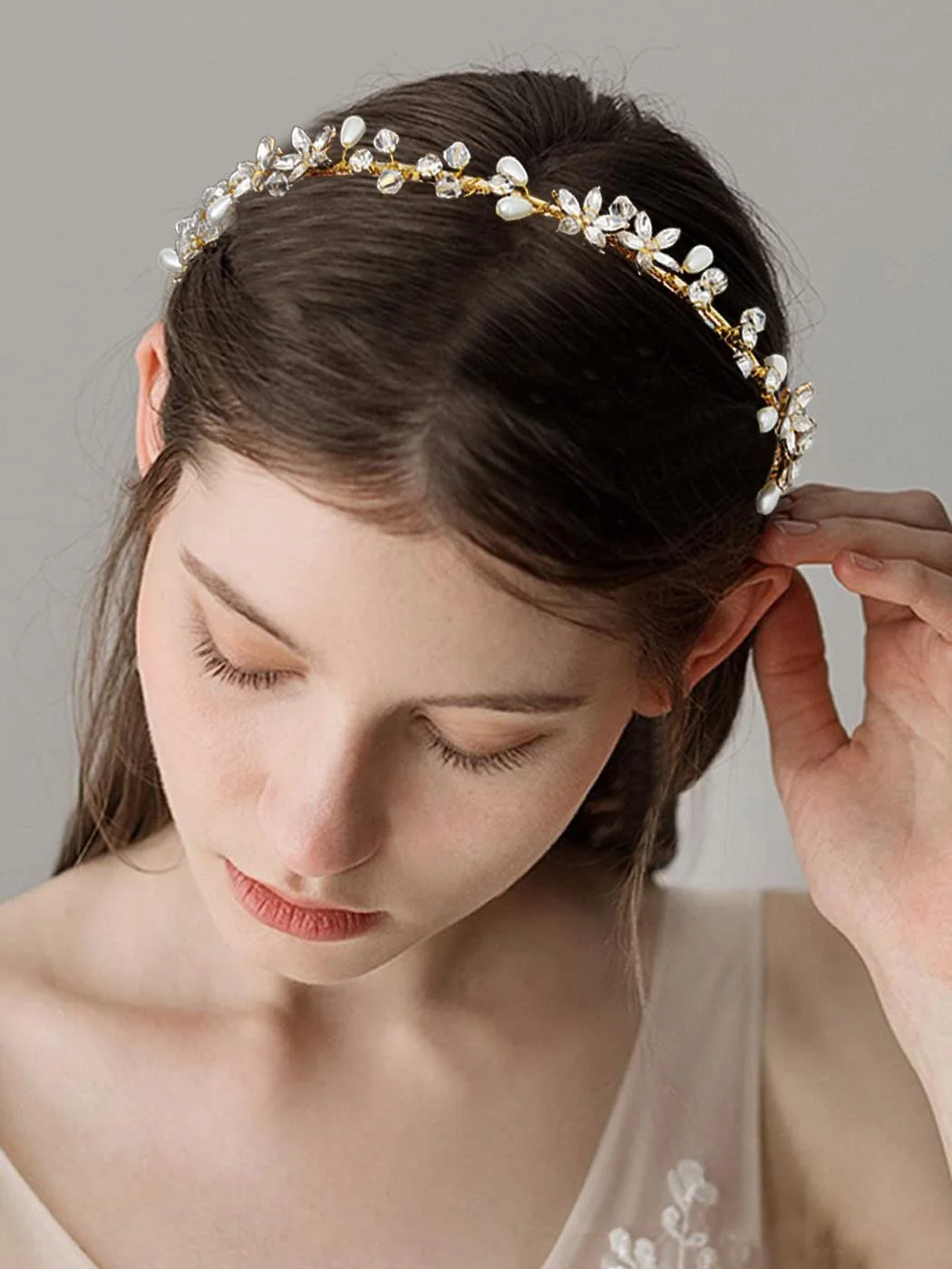 Обруч для волосся з кристалами, фото №3 Обруч для волосся з кристалами, фото №3