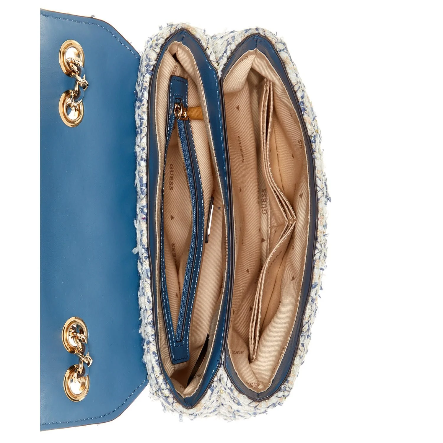 Сумка GUESS Giully Two Compartment Convertible Flap Slate Multi, фото №3