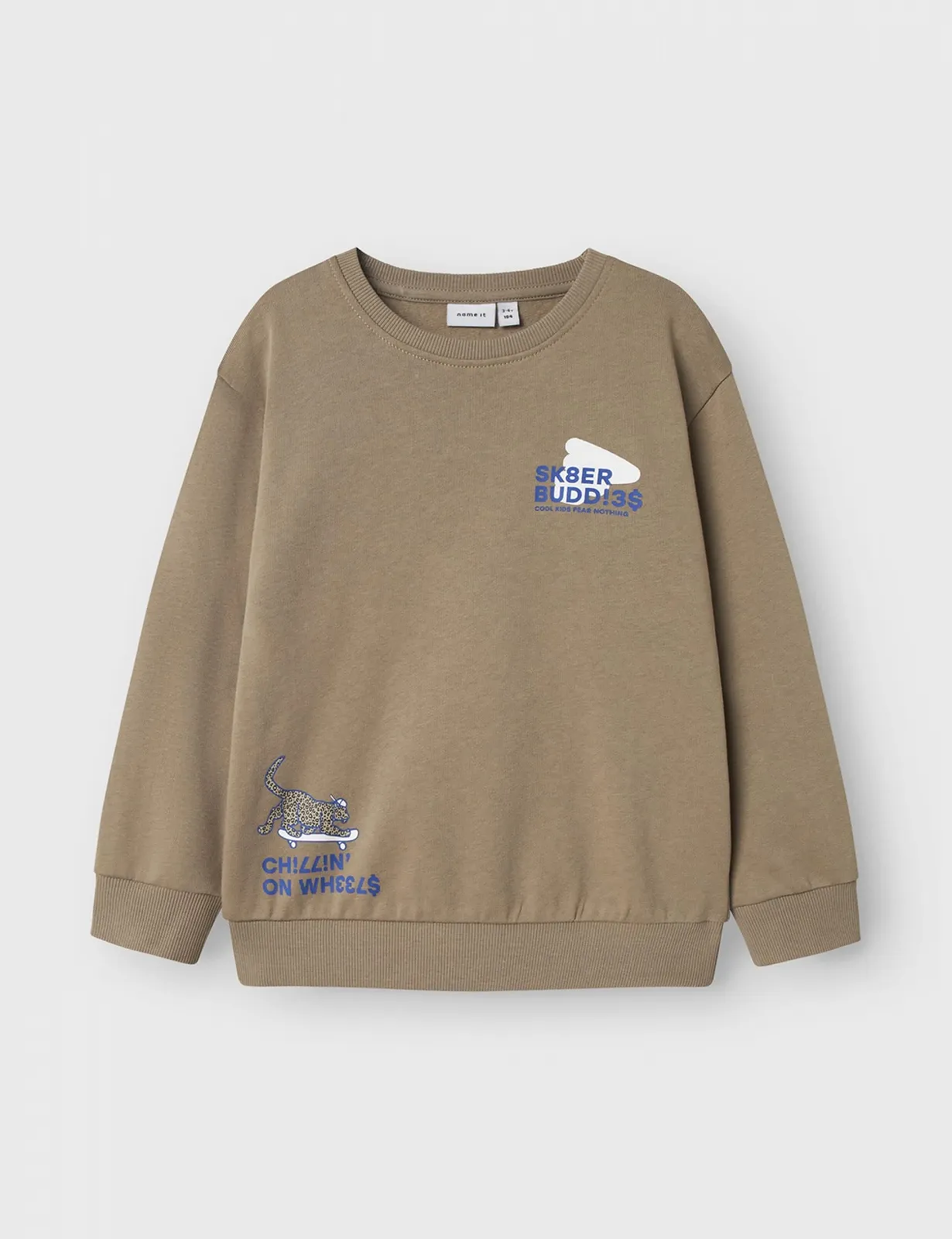 Толстовка NAME IT Nmmorling LS Nreg Sweat Bru Bf для хлопчиків, фото №3 Толстовка NAME IT Nmmorling LS Nreg Sweat Bru Bf для хлопчиків, фото №3