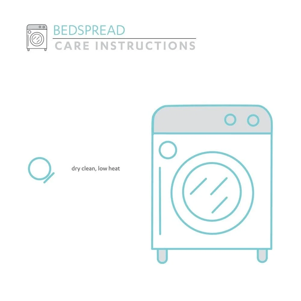 Покрывало Lush Decor Юбка с оборками, 3 предмета, King, белый, фото №2