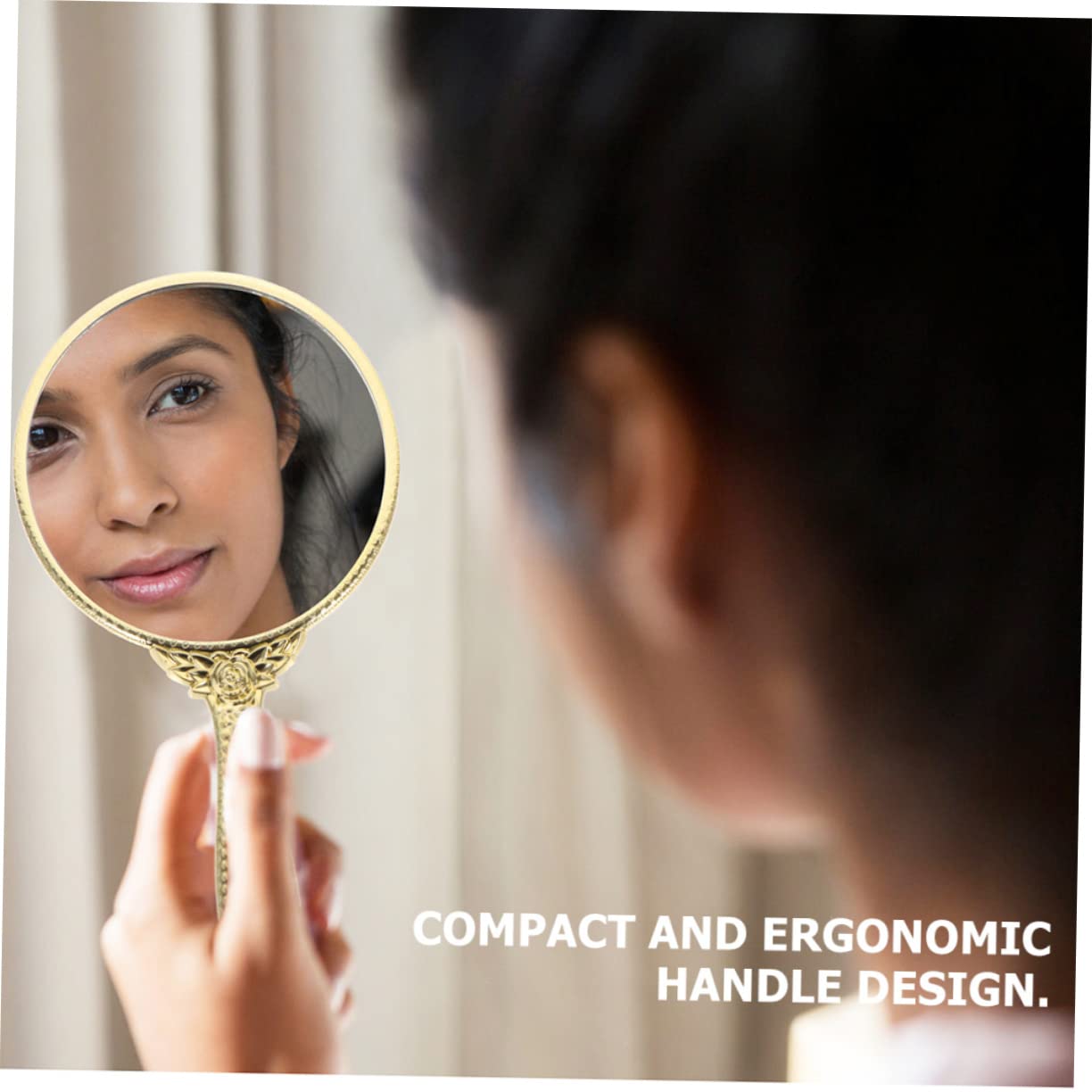 Зеркало Angoily Pack of 4 с ручкой ABS, фото №4 Зеркало Angoily Pack of 4 с ручкой ABS, фото №4