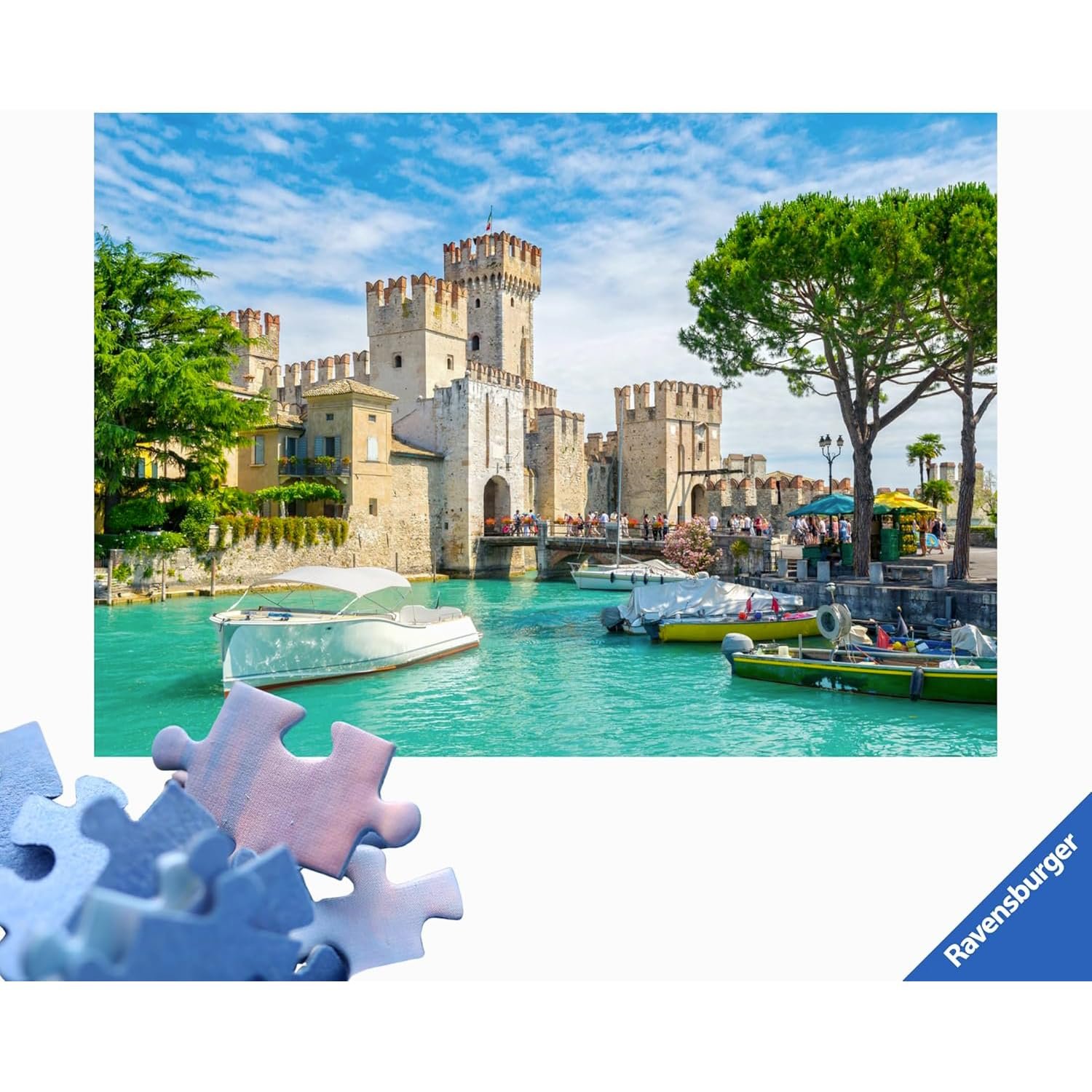 Пазл Ravensburger Lake Garda 1000 элементов 70 x 50 см, фото №2
