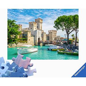 Пазл Ravensburger Lake Garda 1000 элементов 70 x 50 см synthetic.ua - Фото 1