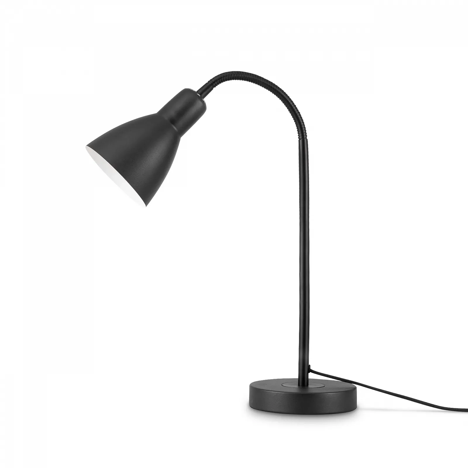 Настільна лампа Paco Home LED E27 Регульована по висоті Кругла Чорна, фото №1