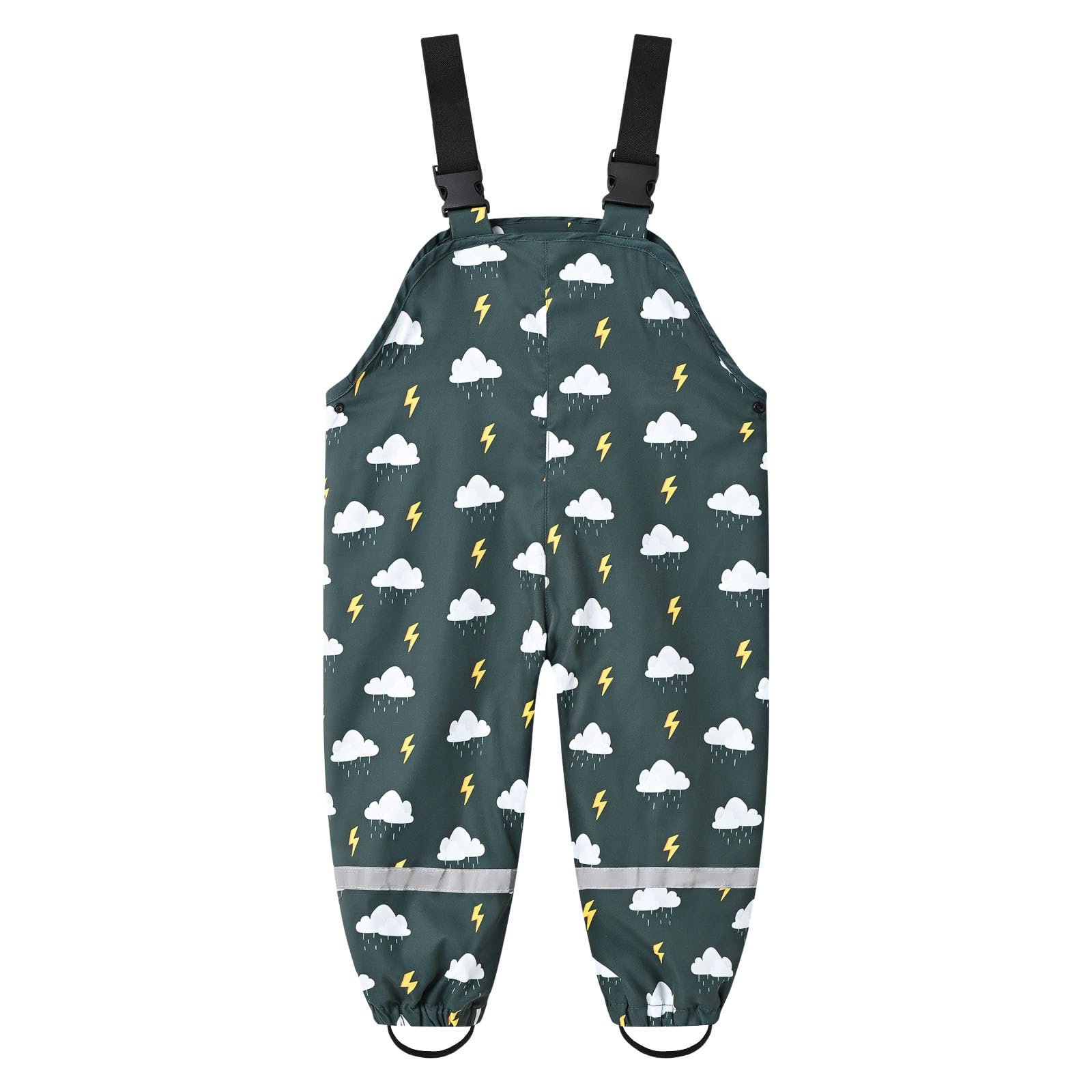 Дождевик Детский Водонепроницаемый Комбинезон для мальчиков и девочек Слитный Дождевик с Капюшоном Дождевое Пончо для активного отдыха, фото №2