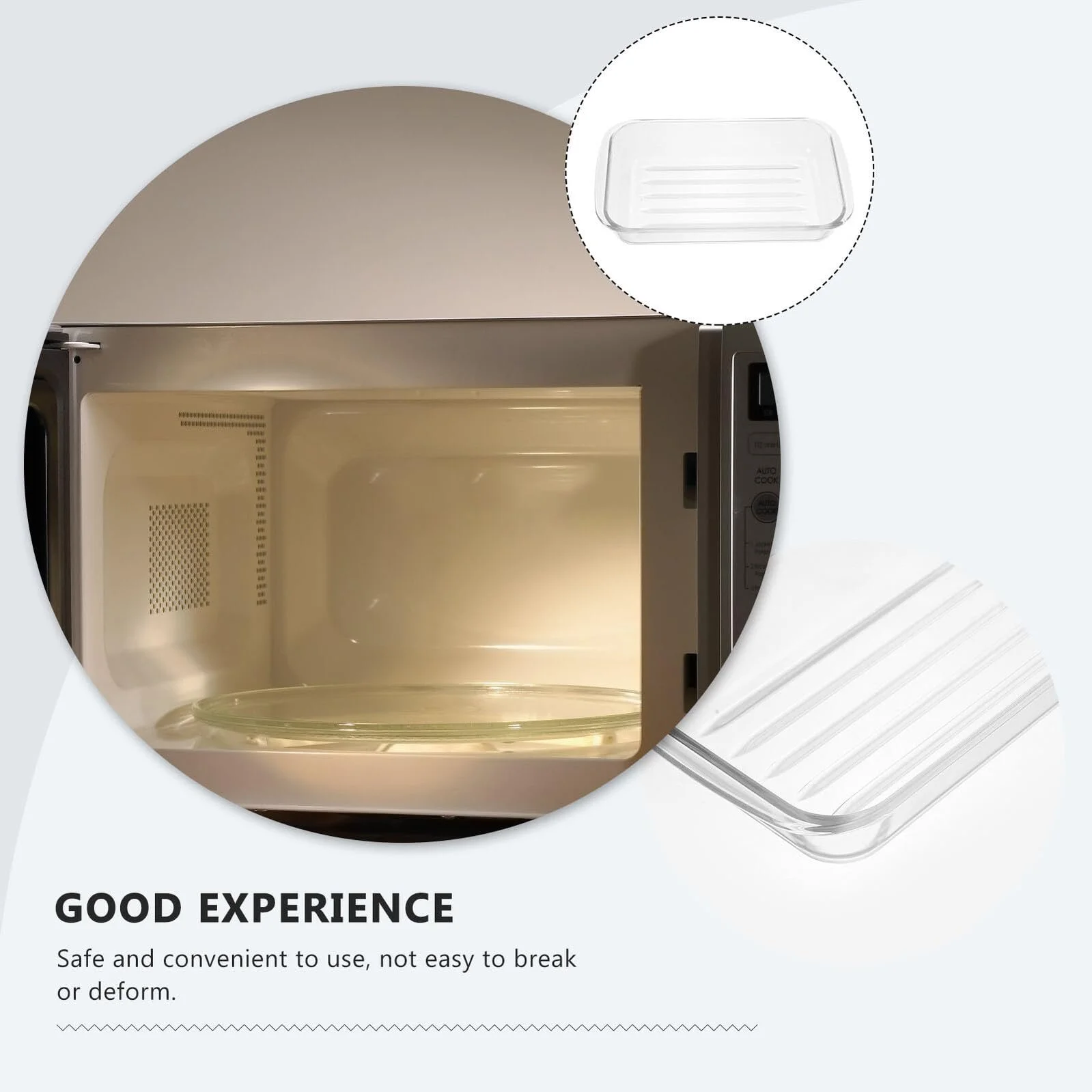 Форма для запекания TOYANDONA прямоугольная из закаленного стекла большая жаропрочная, фото №6