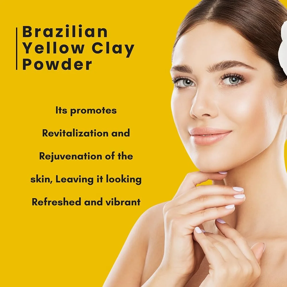 Жовта Глина Brazilian Hebhac Herbals Порошок 114г, фото №7