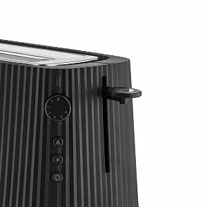 Тостер Alessi Plissé MDL15 B, подвійний видовжений відсік, термопластична смола, насадка для булочок з нержавіючої сталі 18/10 та термопластичної смоли, європейська вилка 1700 Вт, чорний ціна на synthetic.ua - Фото 1 Тостер Alessi Plissé MDL15 B, подвійний видовжений відсік, термопластична смола, насадка для булочок з нержавіючої сталі 18/10 та термопластичної смоли, європейська вилка 1700 Вт, чорний synthetic.ua - Фото 1