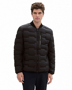Куртка Tom Tailor QUILTED BOMBER JACKET Черный XL - Фото 1