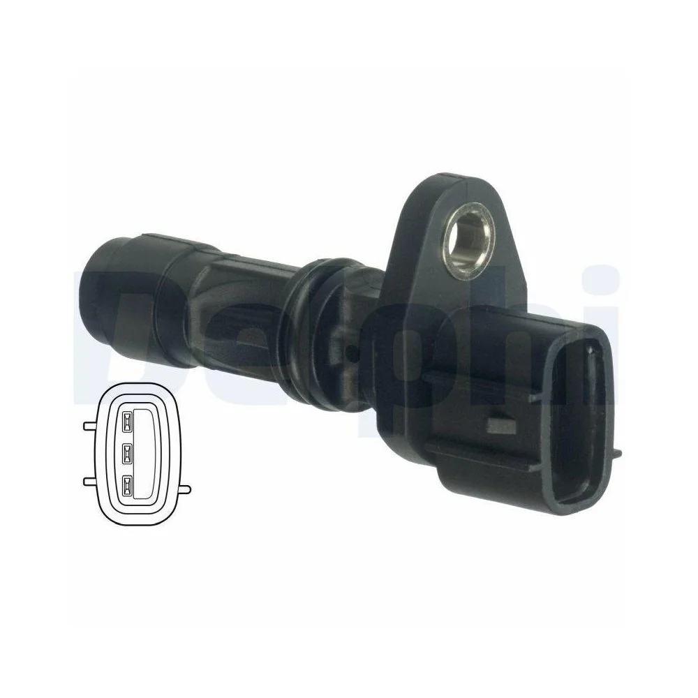 Датчик положения коленвала DELPHI SS11046 для NISSAN, фото №1