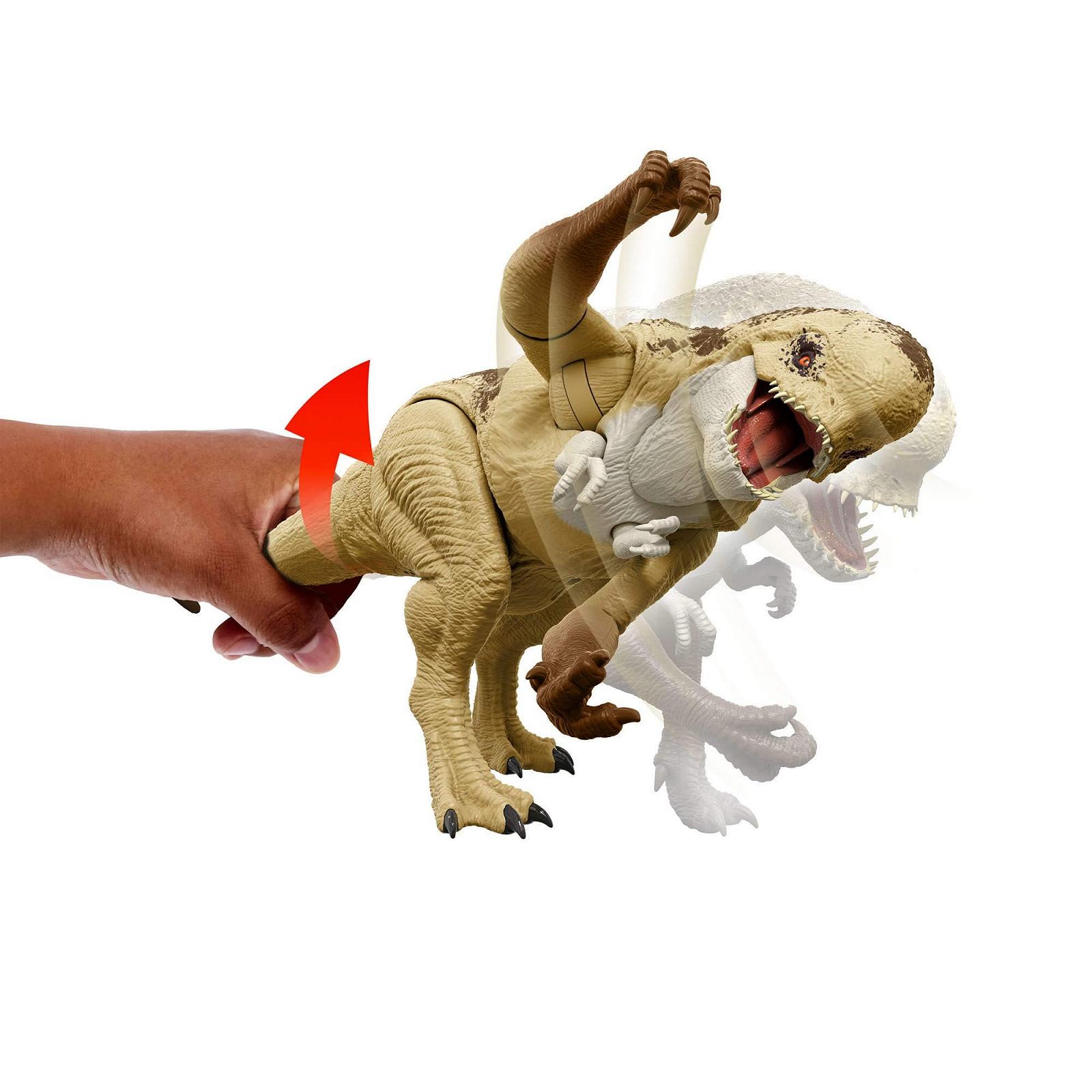 Фігурка Mattel Jurassic World Динозавр Distortus Rex Подвійна Атака 55,88 см Multi-Colour, фото №3