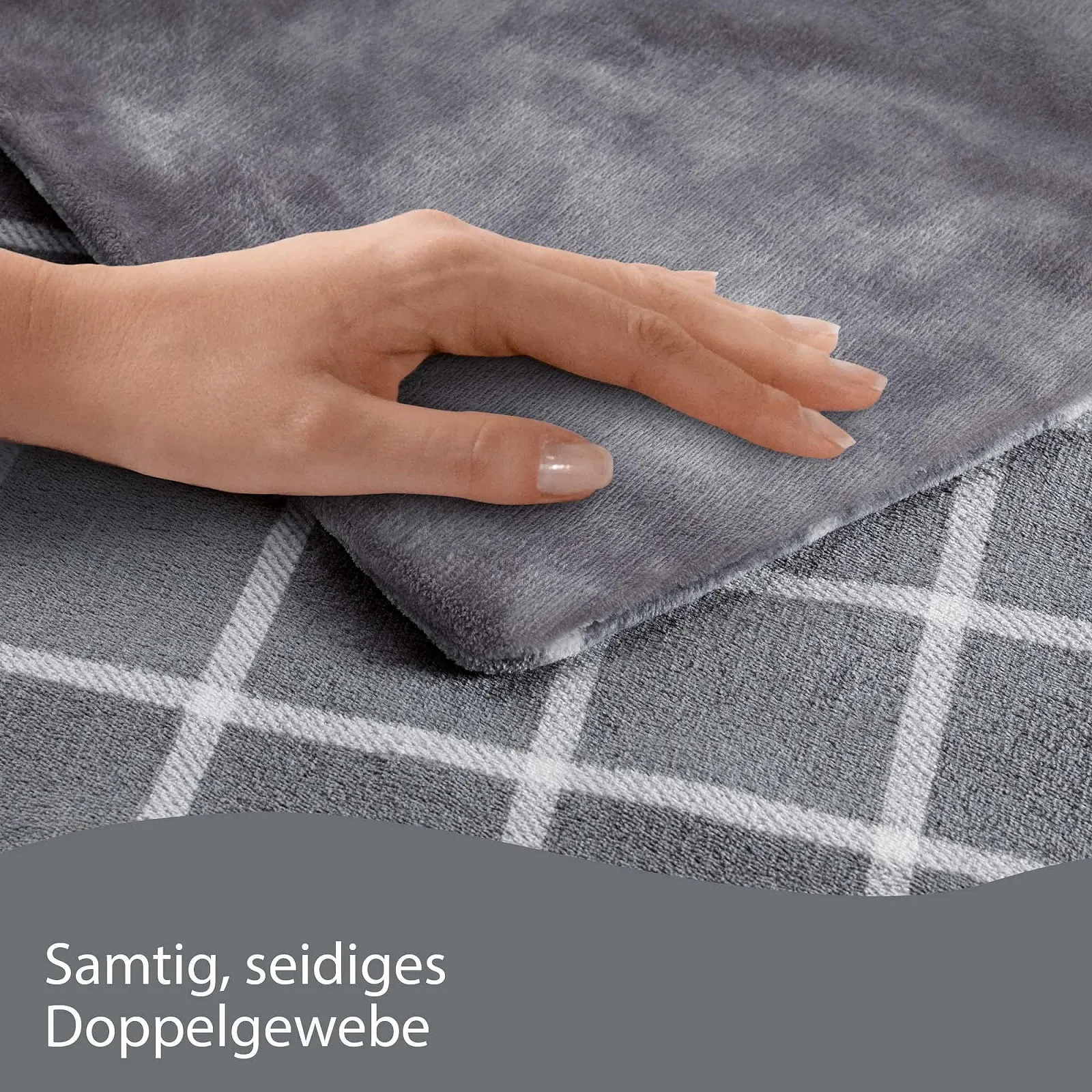 Электрическое одеяло Imetec Adapto Velvet Square 150 x 95 см, фото №5