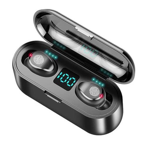 Наушники Davilis Wireless Bluetooth 5.3 Универсальные Водонепроницаемые IPX7 Спортивные с Микрофоном 120 Часов Стерео HiFi 9D Глубокий Бас, Сенсорное Управление, Шумоподавление, фото №1